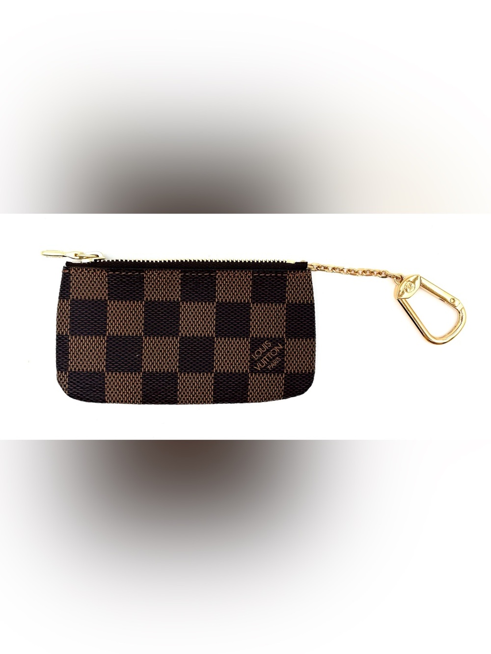 Brand New Louis Vuitton Damier Ebene Key Pouch